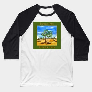 Joshua Tree National Park hand drawn illustration Baseball T-Shirt